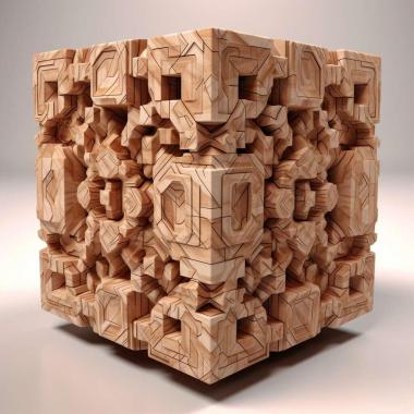 Patterns and decorations Cubic 2 3d model